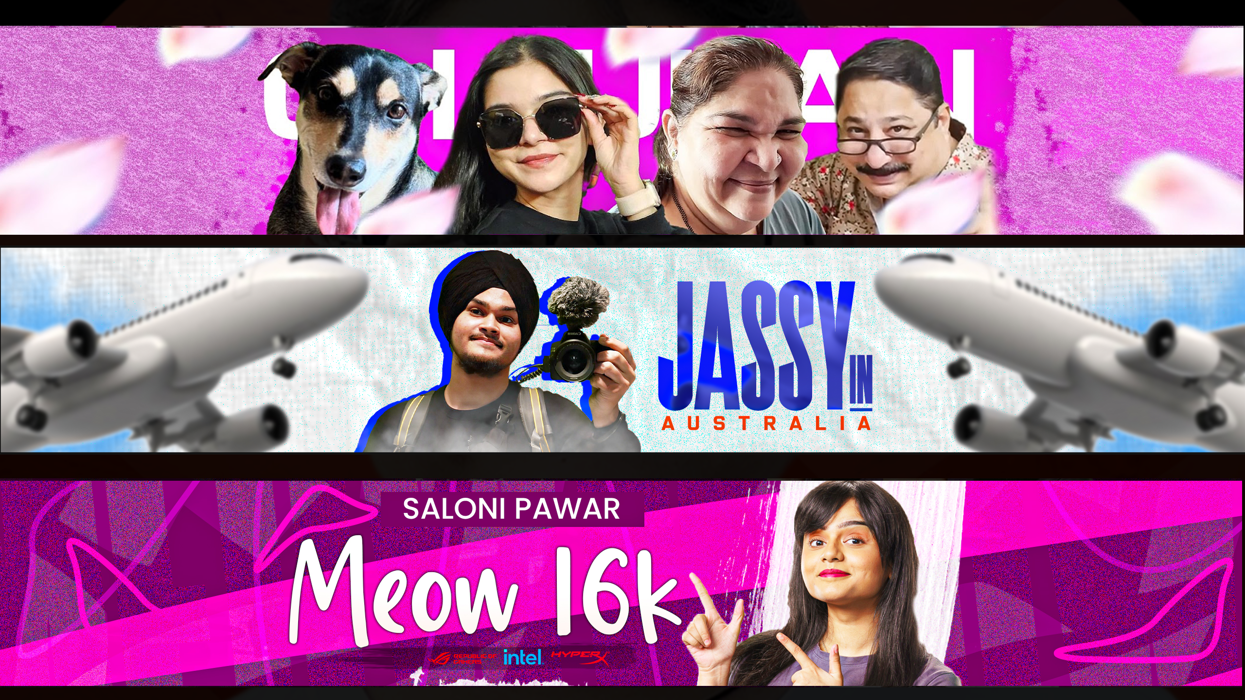 YouTube channel art — banner design 2